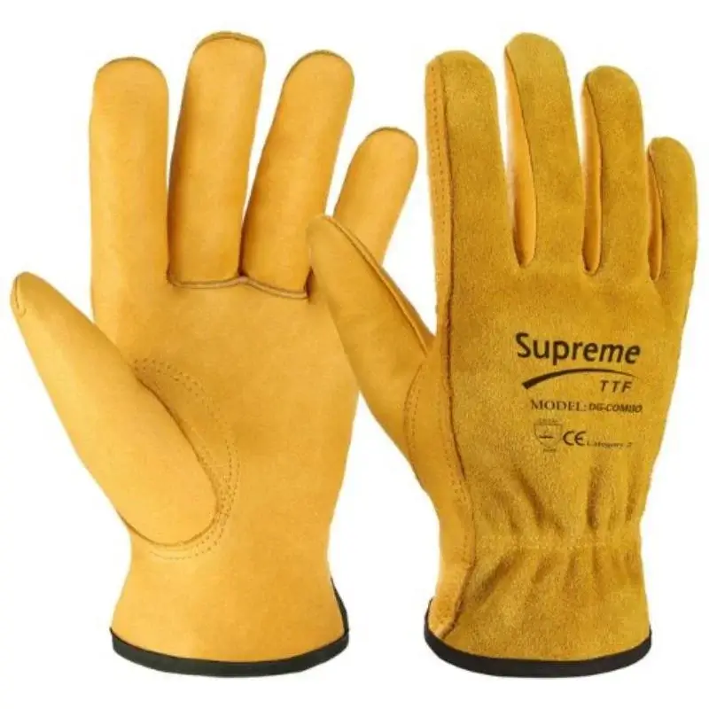DG-COMBO Leather Drivers Work Gloves - Image 1