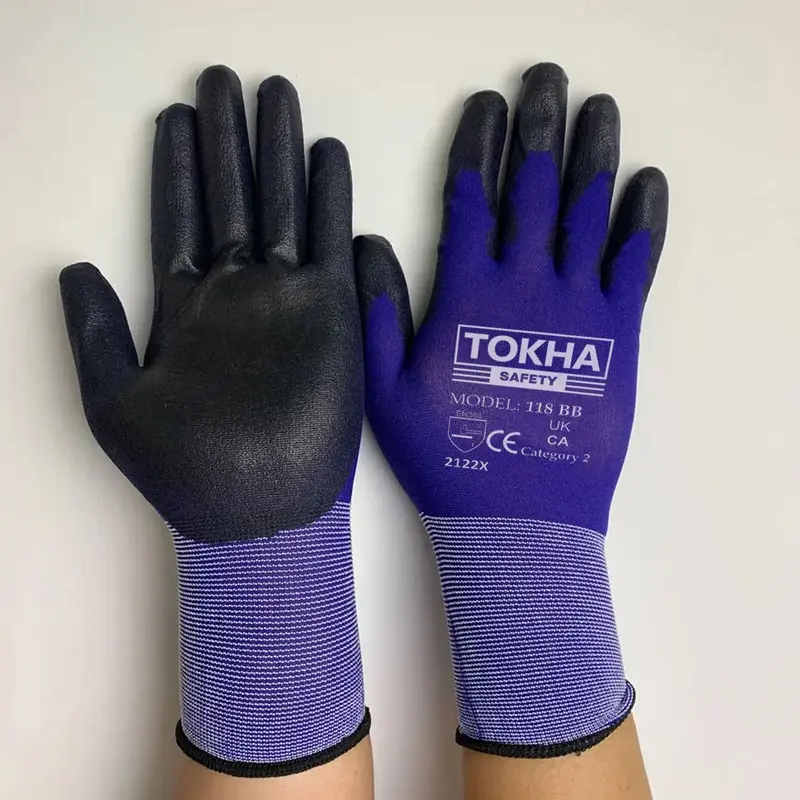 118 BB 18 Gauge PU Coated Gloves - Image 1