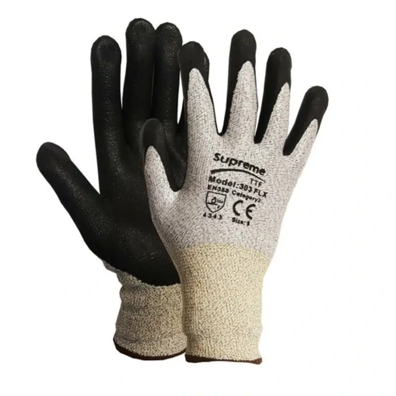 303FLX Foam Coated Level 3 Cut Proof Oil Protection Glove - Image 1