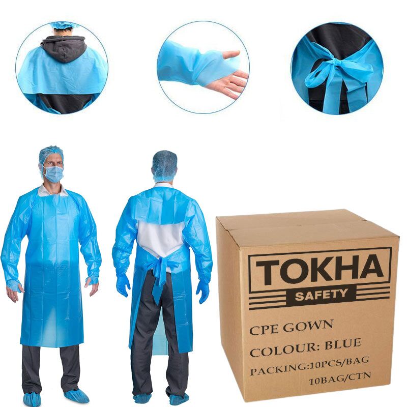 100Pcs. Disposable CPE Gown - Image 1